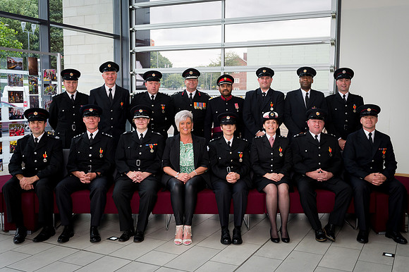 West Midlands Fire business portrait